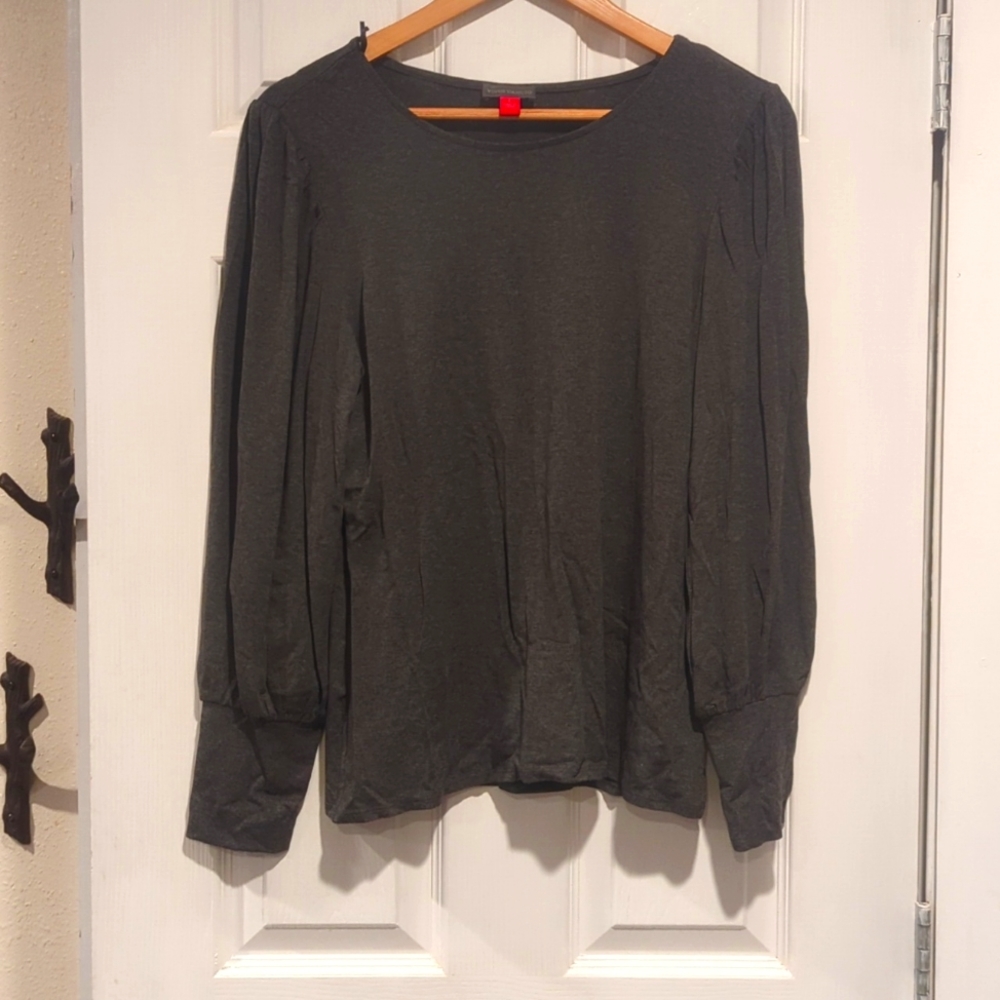 Grey Vince Camuto comfy shirt almost like a sweater